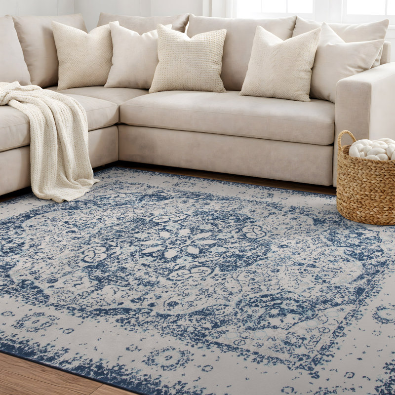 Tapis oriental tissé à la machine Hector , Rectangle 5 pi x 7 pi