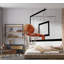Murale pelez et collez de qualité supérieure - Action de panier de basketball-820959683