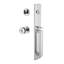Viaggio Quadrato One-Piece Handleset With D Grip And Circolo Rosette With Circolo Crystal Knob-390361753-390361729