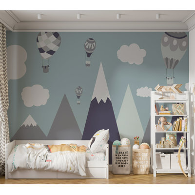 Adhésif mural pelez et collez pour enfants - Balloon Land