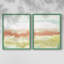 «Blush Sunrise I», reproduction encadrée de qualité supérieure - prête à être accrochée - aucun clou requis - aucun clou requis-108019897-108019904