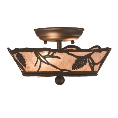 Dolby 2 - Light Semi Flush Mount