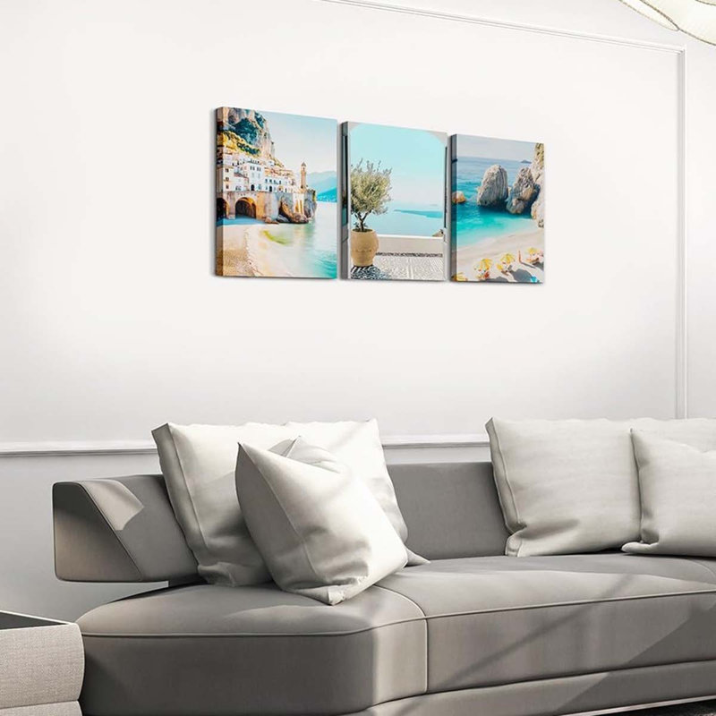 3 Piece Wrapped Canvas Print