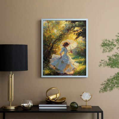 «WOMEN Series DCCLxxxxxx», reproduction encadrée - bois massif
