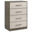 Ensemble de chambre à coucher 5 pièces pour grand lit Edmondson-131650050-131650051