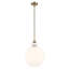 Luminaire suspendu 1 lumière avec verre transparent-111187497-111187494-111187490