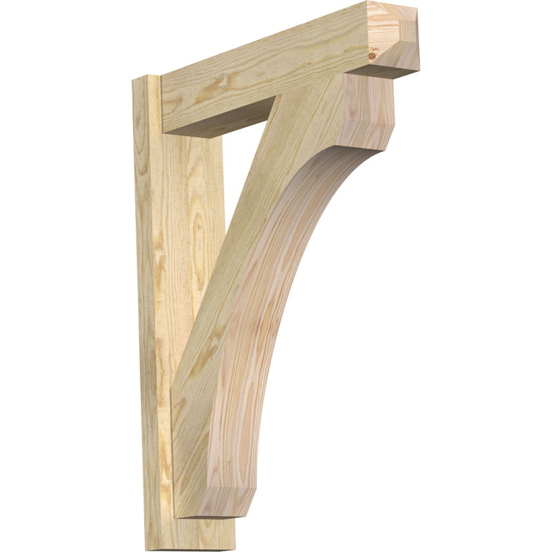 Legacy Craftsman Perspectives, P 26 po x H 32 po, Cèdre rouge de l'Ouest de 8 po (sciage brut)
