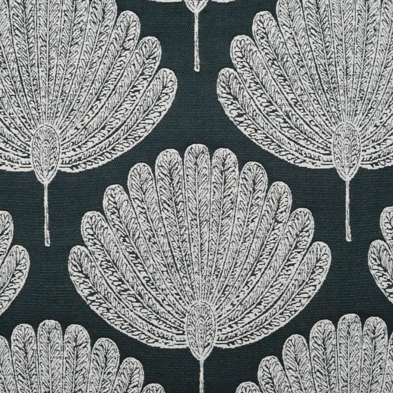 Coussin décoratif Kita, Ébène, H 22 po x l 22 po
