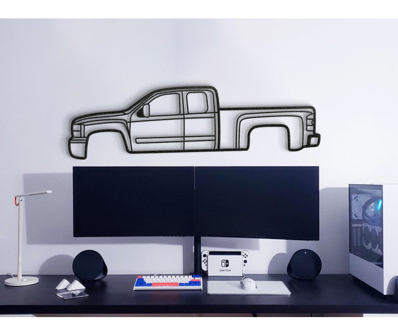 No Frame Print on Metal, 99" H x 25" W