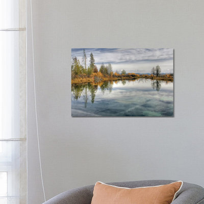 Mars Egg Spring - Wrapped Canvas Print