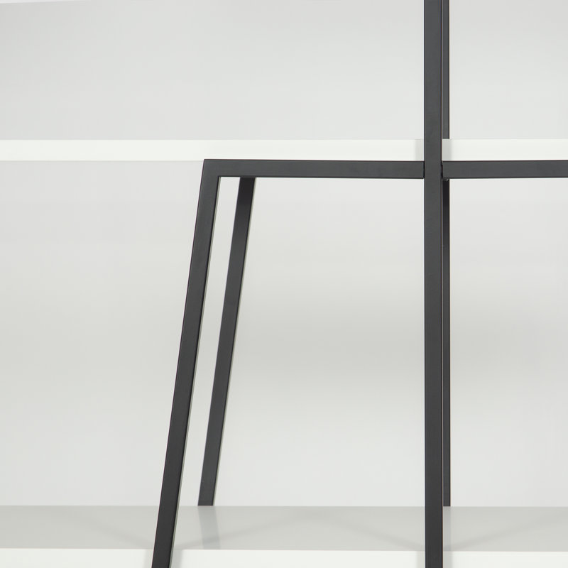 Étagère à livres H 70,08 "x l 43,3" Pal, Blanc