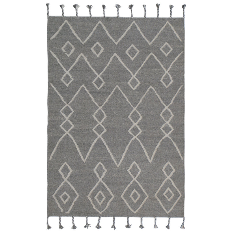 Trumbull Geometric Hand Woven Area Rug, Rectangle 200 x 290cm