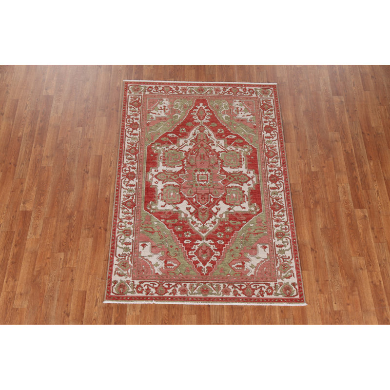 Tapis oriental géométrique 4 x 6