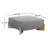 Zale Upholstered Ottoman-101479853
