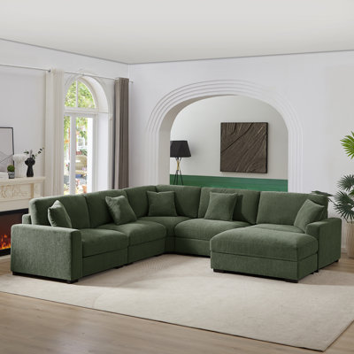 Eugenija Upholstered Sectional Reversible