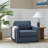 Flex 49" Polyester Modular Wide Arm Armchair-124389743-124389744