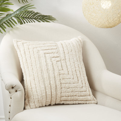 Tufted Geometry Bliss Pillow 2