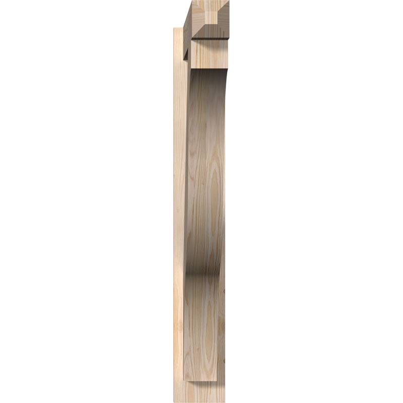 L 5 1/2 po x P 36 po x H 40 po Funston Craftsman lisse, sapin Douglas, H 40 po x l 5,5 po x P 36 po