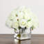 Wedding Collection 13In. Artificial Rose Arrangement In Glass Vase