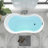 54" X 28" Freestanding Soaking Acrylic Bathtub-89293980