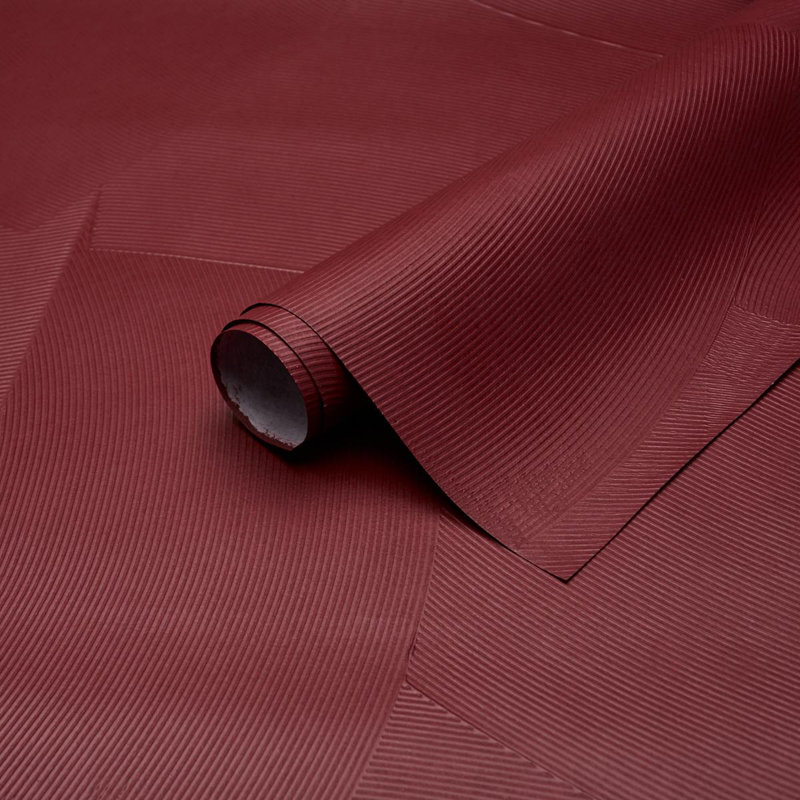 Papier peint Schumacher X David Kaihoi, Rouge