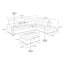 Canapé modulaire en cuir 2 pièces Morgynn-236620040-236620043