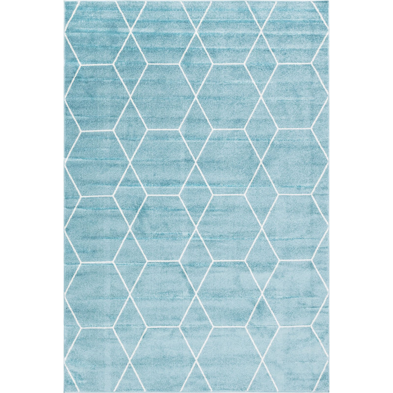 Debrodie Geometric Indoor Rug, Rectangle 3'3" x 5'3"