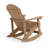 Harada Outdoor Adirondack Rocking Chair HIPS All Weather Oversized Plastic Patio Chair Rocker-96923062