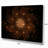 Large Rounded Brown Fractal Flower Graphic Art on Wrapped Canvas-18272492