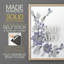 Periwinkle Patch III - reproduction encadrée de qualité supérieure - prête à être accrochée - aucun clou requis - aucun clou requis-55506626-55506629