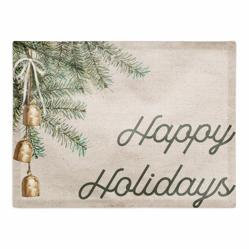 Napperon Happy Holidays