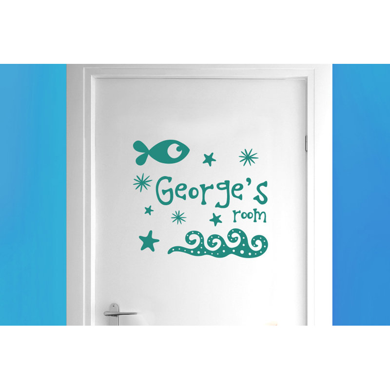 Nautical & Beach Wall Decal, Yes, Aqua Green