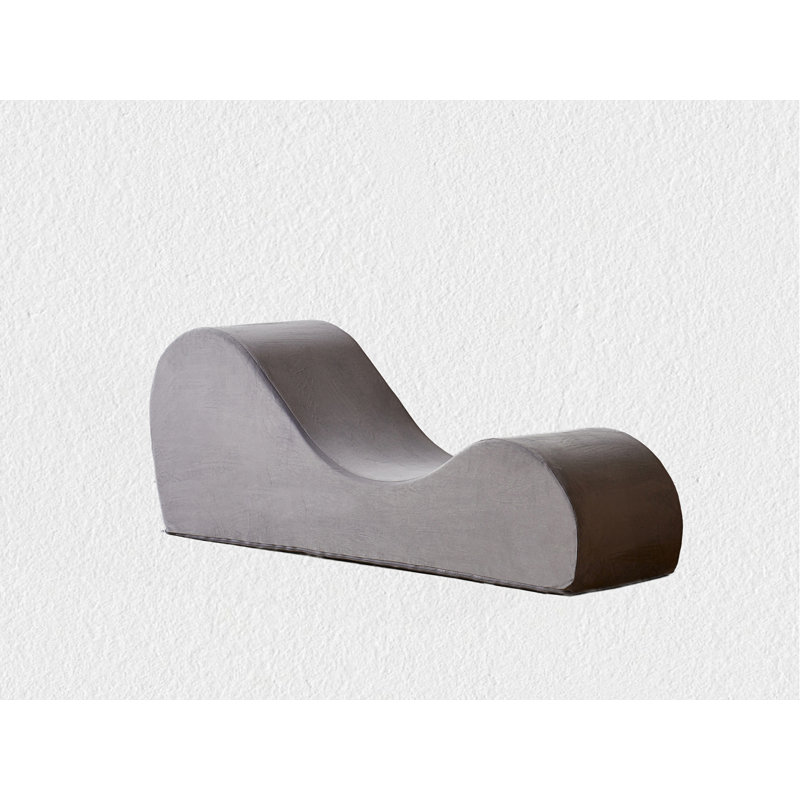 Chaise longue ergonomique, Gris