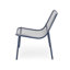 Ensemble de conversation d'extérieur 3 pièces avec cadre en fer - 2 chaises en filet et 1 table d'appoint-1407381960