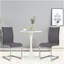 Chaise d'appoint Chaslynn en gris foncé
