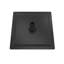 Pomme de douche carrée ultra-mince Ascend - 8 po, noir mat-121869645-123125555