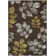 Tapis brun / vert Rosario
