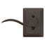 Accent Passage Door Lever with Addison Rosette-22335241