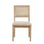 Ensemble de 2 chaises sans accoudoirs