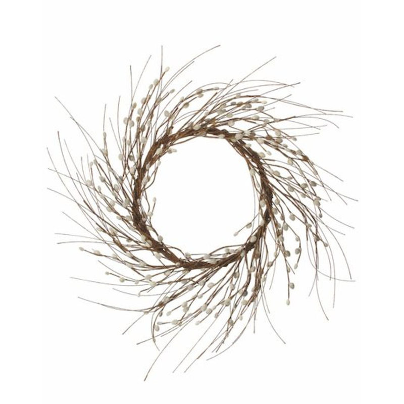 Couronne de saule 24 po, H 13 po x l 13 po x P 2 po