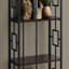 Bibliothèque, bibliothèque, étagère, 4 niveaux, bureau, chambre à coucher, contemporain, moderne-117167509