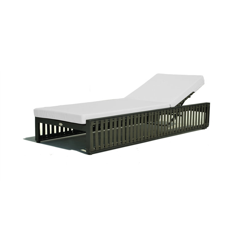 Milano Outdoor Chaise Lounge, Canvas Tuscan Sunbrella® Canvas