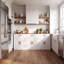 Armoire buffet de style campagnard Bedie