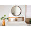 Huldar Glass Flat Wall Mirror