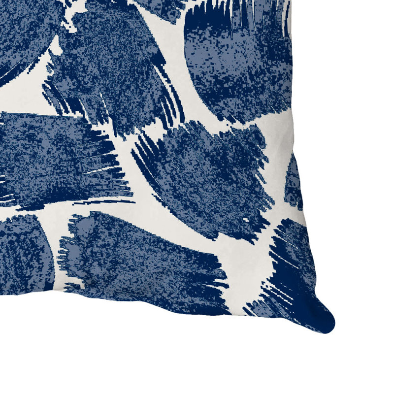  Housse de coussin carré et insert, Bleu, 20 po X 20 po