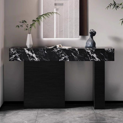 Console en métal de style italien.