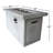 Rashid Concrete Outdoor Lipped Rectangle Fire Pit Table-735409518-735409504