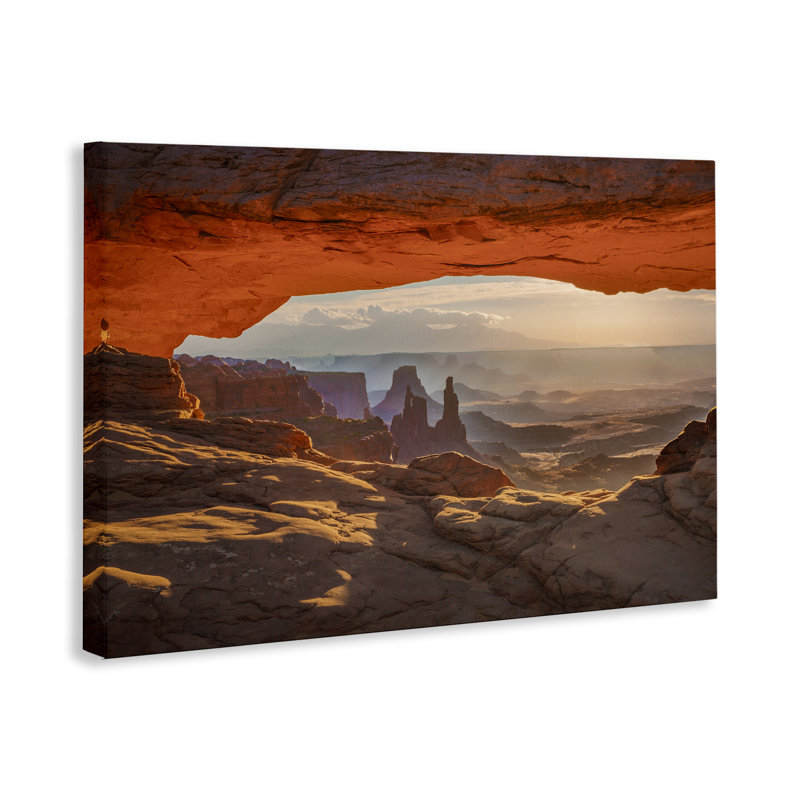  «Under Canyon Rocks View», art mural par Marty Hulsebos, H 20 po x l 30 po