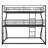 Hollen Kids Extra Long Full Over Extra Long Twin Over Queen Bunk Bed-1692321326
