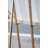 69.7" H x 20.1" W x 20.1" D Jayme A&B Home Metal H-Frame Easel-91651689